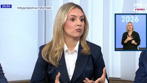 MARIJA STANKOVIĆ: Lista Ujedinjena Srbija nudi konkretne i realne mere koje zaista pružaju ruku nama mladima