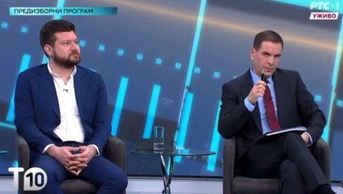ЛАЖНИ ПАТРИОТИЗАМ СТУДЕНТСКЕ ЛИСТЕ: Каровић без одговора о транспаренту у Сребреници је био геноцид (ВИДЕО)