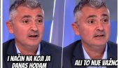 БЛАМАЖА СРДАНОВИЋА НА РТВ! Хтео да се представи као жртва насиља, па се запетљао у сопствену причу: Ходам стабилно! (ВИДЕО)