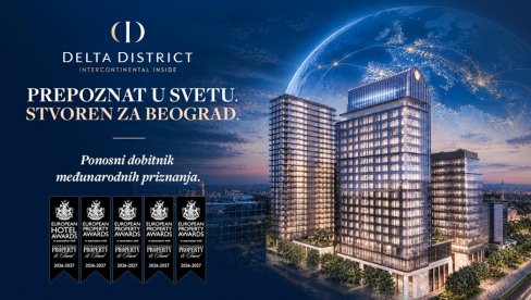 Pet nagrada za Delta District na European Property & Hotel Awards: Beogradski projekat nagrađen u Londonu
