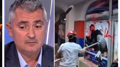 SRDANOVIĆ KAŽE NASILJE NIJE U SRŽI STUDENTSKOG POKRETA?! A šta smo gledali i slušali protekle dve godine!