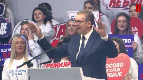 VUČIĆEVA PORUKA NARODU U SRPSKOJ I NA KiM: Volimo vas braćo i sestre koji čuvate naše srpsko ime i prezime!