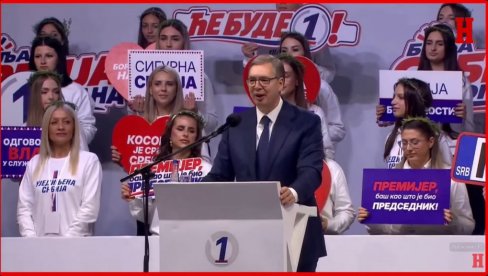 VUČIĆ U NIŠU NAJAVIO POBEDU: U nedelju nikakvih incidenata nema
