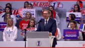 ВУЧИЋ У НИШУ НАЈАВИО ПОБЕДУ: У недељу никаквих инцидената нема