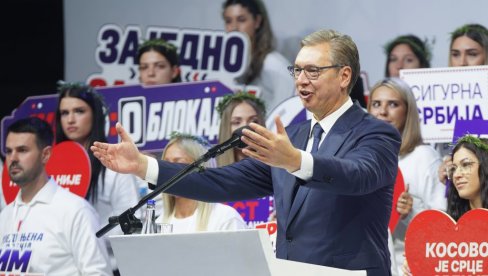 НАСЛУШАЛИ СМО СЕ СВЕГА У КАМПАЊИ Вучић: Само би поново да се врате да могу да краду и да пљачкају