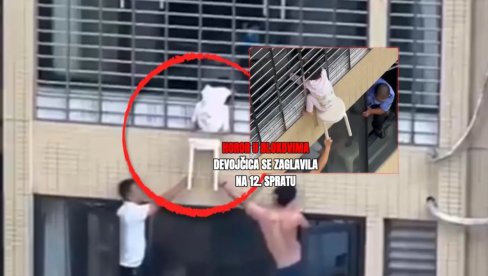 УЖАС У БЛОКОВИМА: Девојчици (3) се глава заглавила у решеткама - висила са 12. спрата док је мама била у продавници (ВИДЕО)