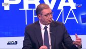 VUČIĆ NA PRVOJ PONOVIO PITANJE IZ VALJEVA: Kako možete da glasate za one koji izjednačavaju vladiku Nikolaja i Stepinca?