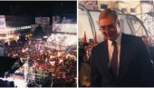 VELIČANSTVEN SNIMAK IZ NIŠA: Pogledajte atmosferu sa skupa Aleksandar Vučić – Ujedinjena Srbija (VIDEO)