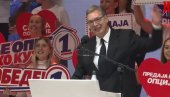 OČEKUJEM POBEDU OD NEKOLIKO STOTINA HILJADA GLASOVA! Vučić: To je ono što nam garantuje apsolutnu većinu!