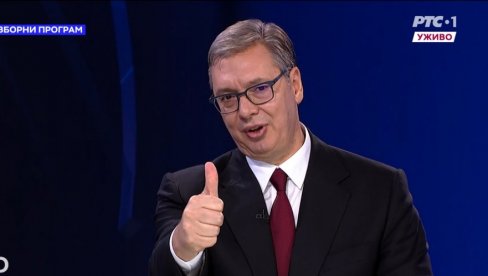 SVE SAM TRIKOVE STRANIH SLUŽBI NAUČIO Vučić na RTS: Idemo snažno u nedelju da pobedimo, ništa svetije od naše zemlje nemamo!