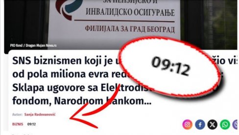KRIMINALNO TAJKUNSKO GLASILO NOVA S KRŠI IZBORNU TIŠINU! Direktno mešanje u izbornu volju građana, pogledajte kako kriminalizuju SNS