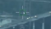 RUSI UNIŠTILI JOŠ JEDAN MOST: Nestao u vatrenoj lopti, dron zabeležio trenutak udara kod Zaporožja