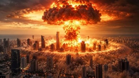 AU, BOMBA I TO ATOMSKA! Netanjahu podelio sliku Tel Aviva kojeg razara nuklearna eksplozija - Jasna poruka glasačima