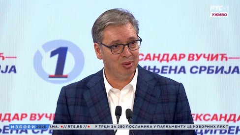 МОЋНА ВУЧИЋЕВА ПОРУКА: Ја нигде да бежим нећу, у Србији сам, како било