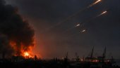 OD HARKOVA DO CRNOG MORA: Ruska armada razvalila skladišta dronova, energetska postrojenja i vojni teretni brod!