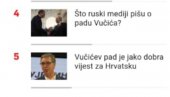„ВУЧИЋЕВ ПАД ЈЕ ДОБРА ВЕСТ ЗА ХРВАТСКУ“ Хрватски политичари и медији славе изборни исход у Србији!