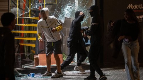 PLAMEN GNEVA GUTA ZAPADNU EVROPU: Vandalski pir u Barseloni i sukobi na ulicama od Pariza do Rima