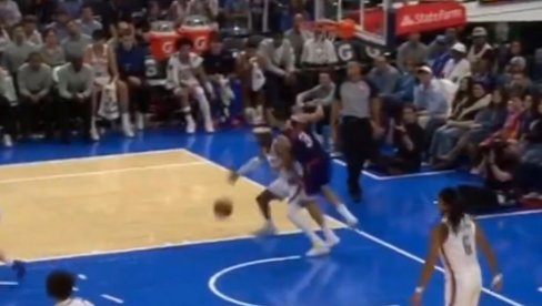 NBA liga ne pamti ovakav koš, ovakvo nešto se retko viđa u košarci (VIDEO)
