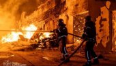 JEZIV NAPAD NA HARKOV: Od udara drona izbio požar, među povređenima i dete (4) (FOTO)