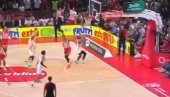 Zvezda dala jedan od najluđih koševa u Evroligi (VIDEO)