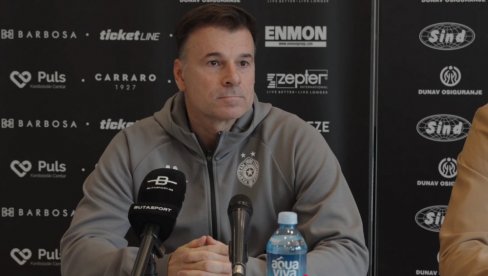 Stanojević: „Teško je breme kluba“! Trener Partizana otkrio šta je najveći problem crno-belih