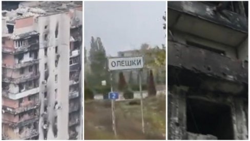 GRAD DUHOVA PUN KRATERA: Zapadni mediji zgroženi sutuacijom u granatiranom Oleškiju