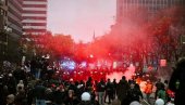 NEMIRI U NEMAČKOJ TOKOM PROTESTA NA NOĆ VEŠTICA: Letele petarde i pirotehnika, policija intervenisala u Hamburgu (VIDEO)