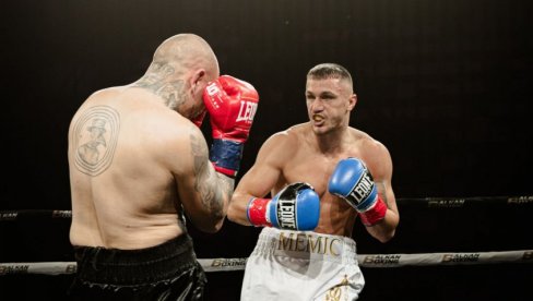 Još jedna brutalna pobeda Memića: Srpski bokser razbio Slovaka