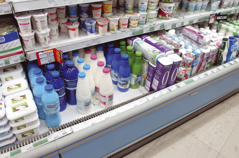 Србија увезла шест пута више јогурта него лани