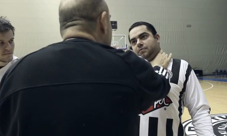 Вујошевић у улози давитеља