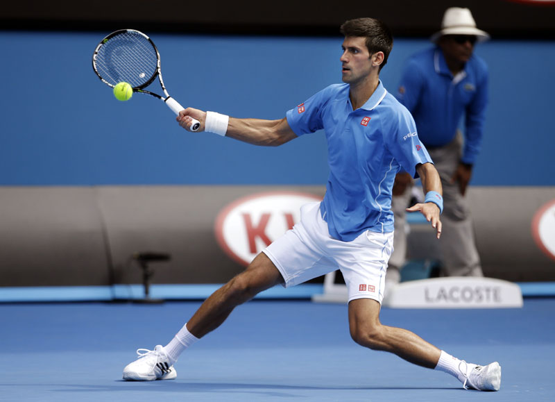 АО: Ђоковић - Раонић 7:6, 6:4, 6:2