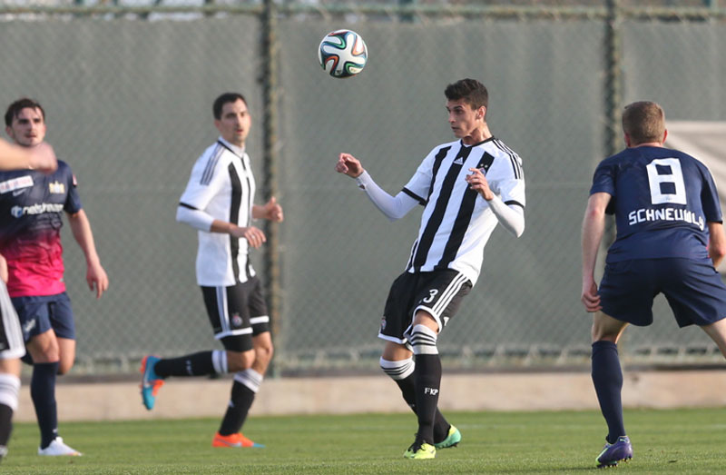 Партизан крпи одбрану за Аустрију, Ћирковић лакше повређен