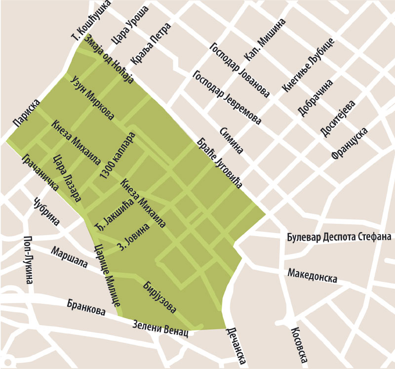 Весић: Пешачка зона од Калемегдана до Зеленог венца