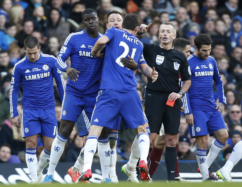 Челси упутио жалбу због искључења Матића