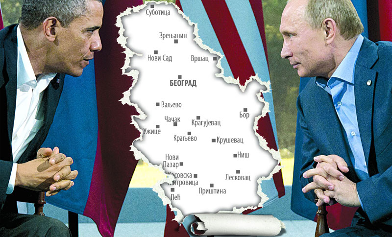 Хладни рат воде и преко Србије