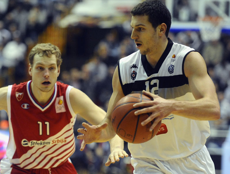 КРАЈ: Партизан - Црвена звезда 77:63