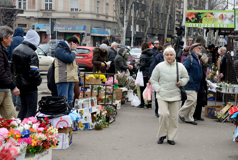 Улични продавци незадовољни: Комуналци нам покварили посао