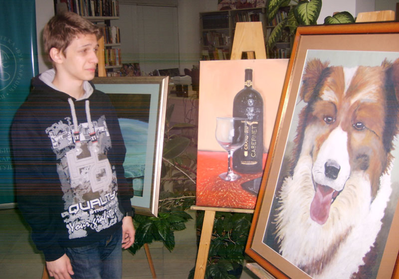 Слика и сања о свом атељеу