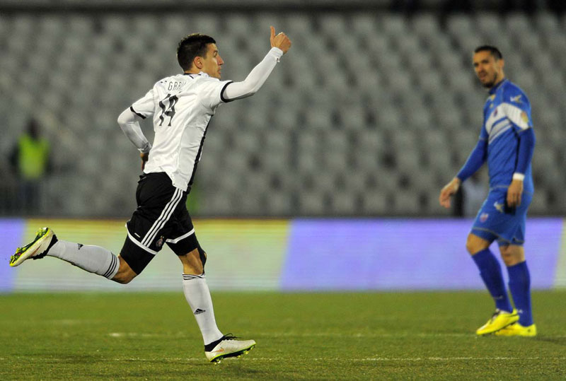 Грбић о прослави водећег гола: То је нешто између мене и другова, не знам да ли би други то урадили