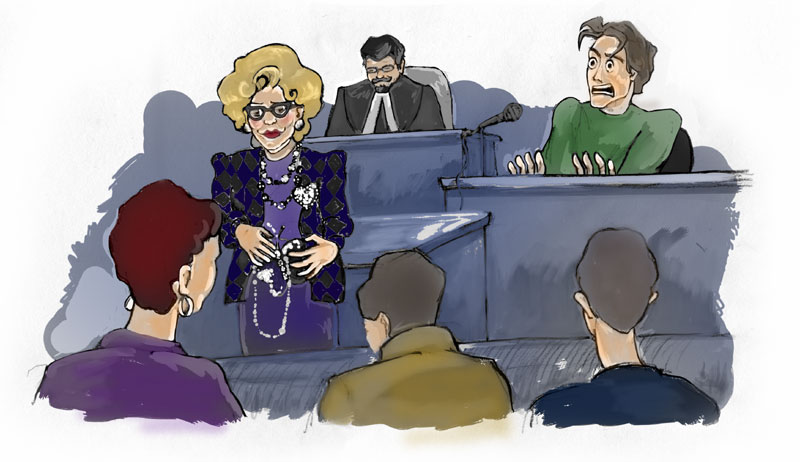 Судија не дајте ме, хоћу у затвор, она је нимфоманка!