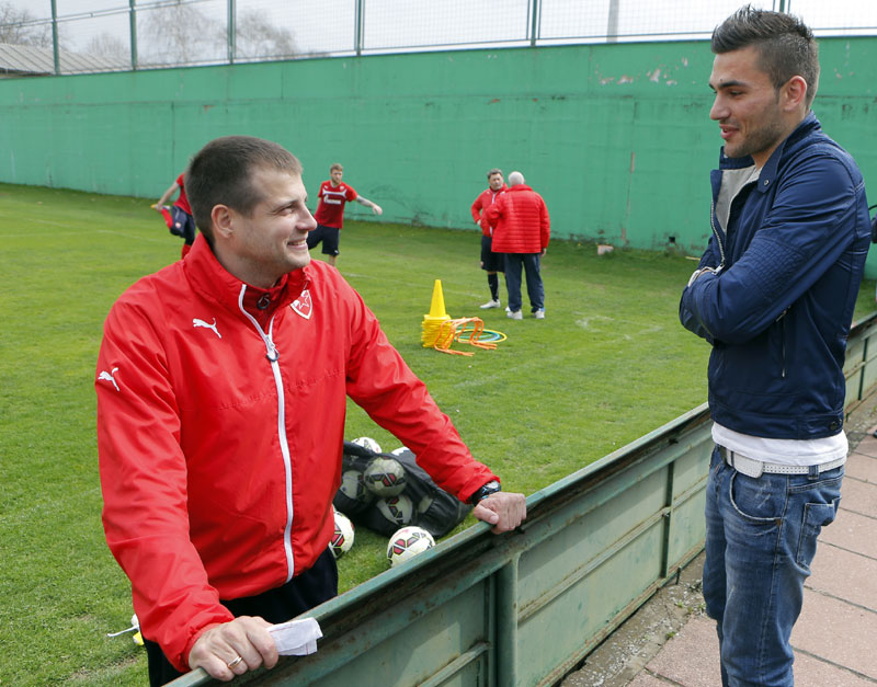 Цаковић посетио Звезду: Нема шансе да се вратим у Албанију