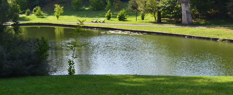 На врху Арачлијског потока - језеро