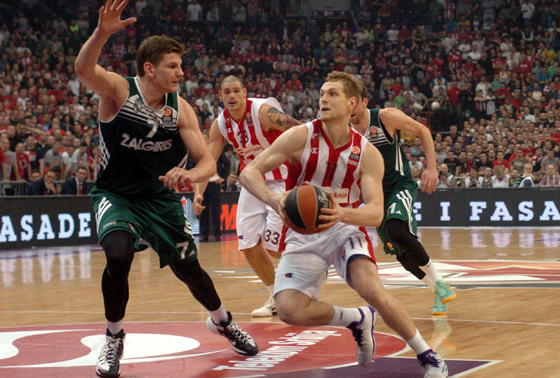 ЕЛ: Жалгирис - Црвена звезда 76:70 (КРАЈ)
