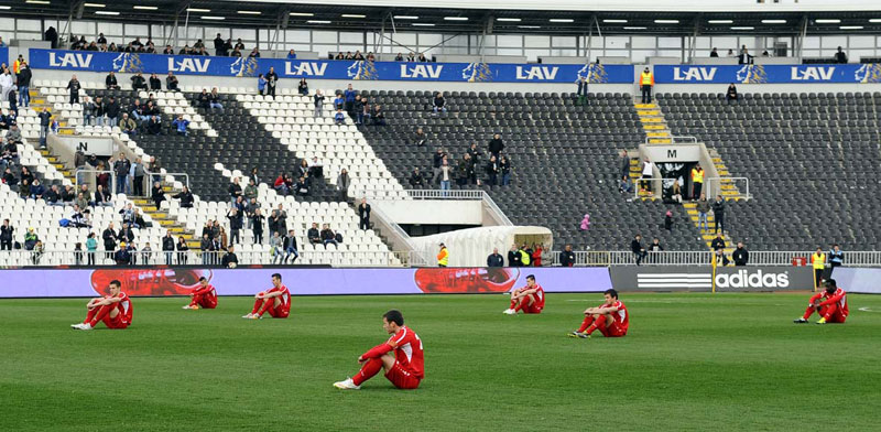 Тренер Радничког 1923 о протесту играча: Гладан им је стомак и желели су нешто да учине