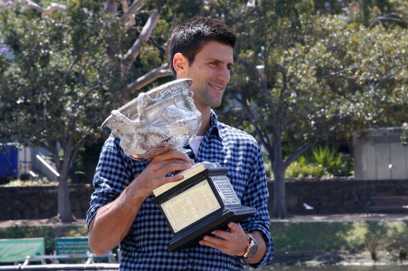 Ђоковић задовољан почетком сезоне: Желим пехаре и на земљи!