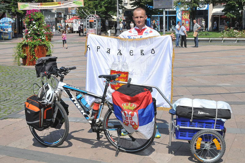 Краљево: Бициклом до Токија