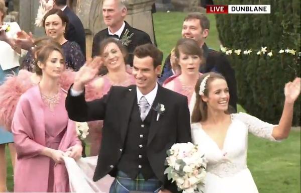 Оженио се Енди Мареј