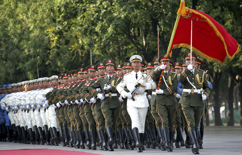 И Кина позвала нашу војску