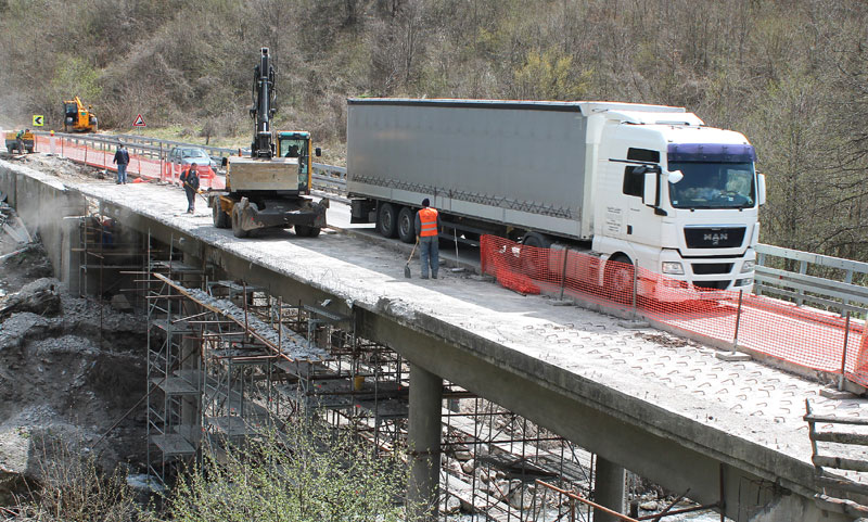 Бистрица: Радови на кривини смрти