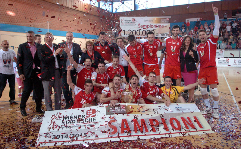 Одбојкаши Звезде одбранили титулу: Црвено-бела 11. звездица